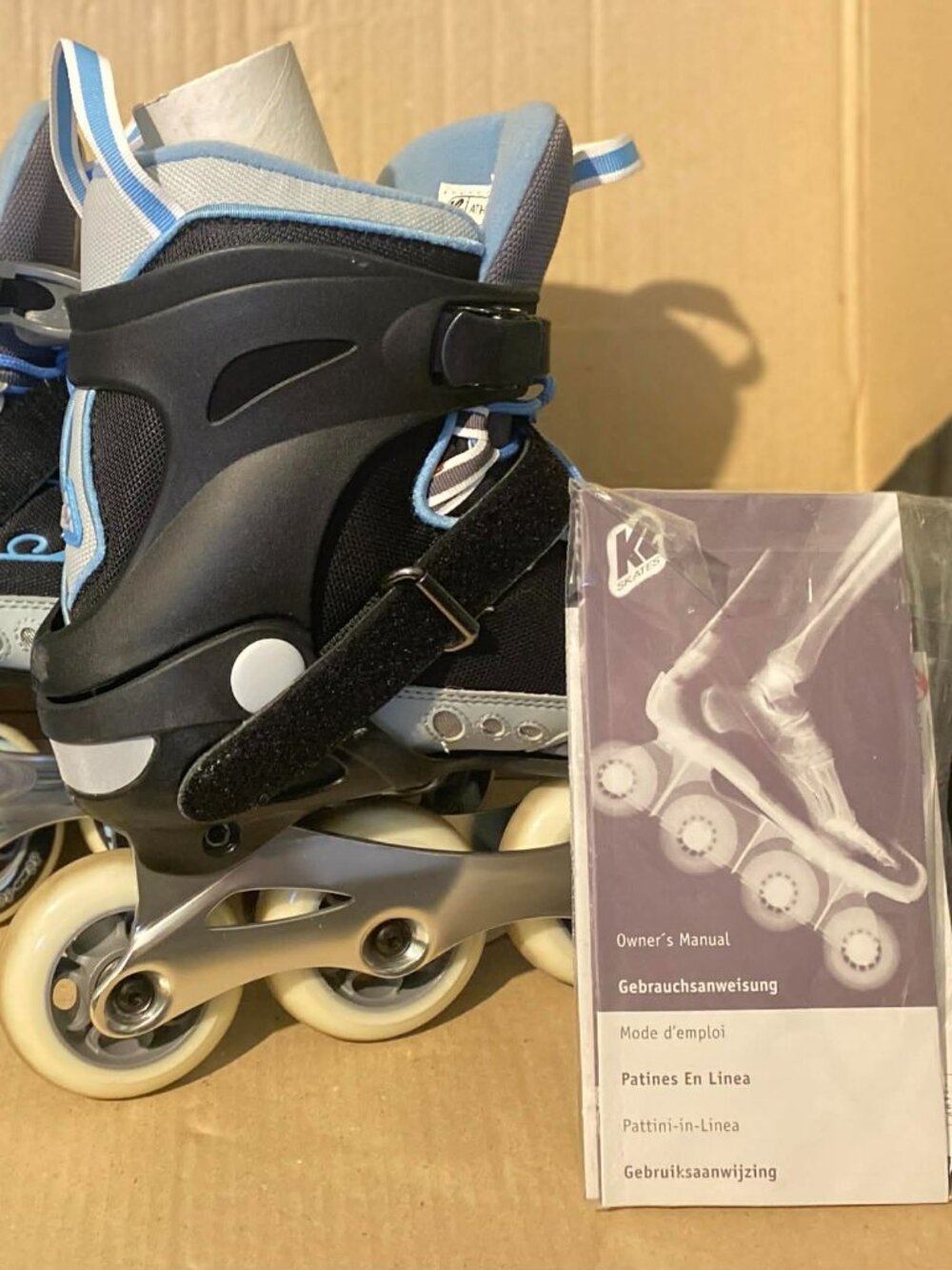 K2 Athena ALU W Women’s Inline Skates Size 6.5 Rollerblades Multi MSRP 179.99